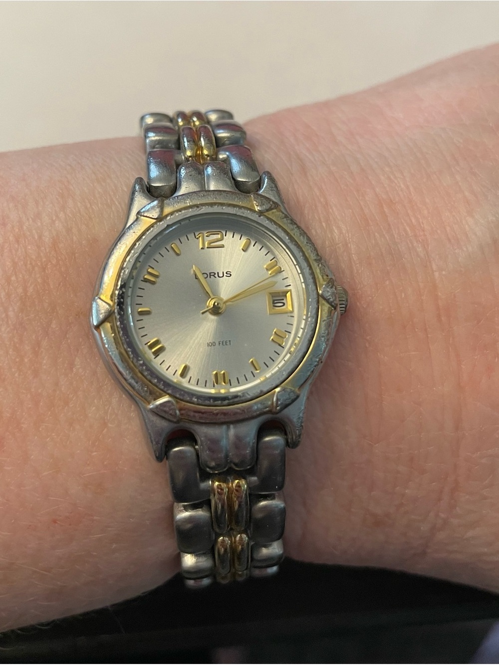Lorus Women's Two-Tone Silver & Gold Analog Watch